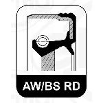 Radijalni zaptivni prsten (semering), međuvratilo ELRING EL419660 IC-391382