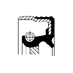 Radijalni zaptivni prsten (semering), ručni menjač CORTECO CO01016923B IC-9DC2BC