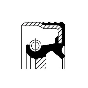 Radijalni zaptivni prsten (semering), servo pumpa CORTECO CO01020304B IC-DDC063