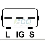 Regler alternatora CQ CQ1010037 IC-AE3ED4