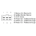 Regler alternatora DZE DZE02064 IC-G0VFK6