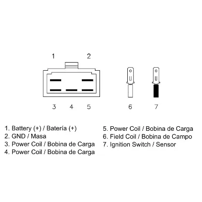 Regler alternatora DZE DZE02330 IC-G0VFKF
