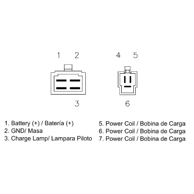 Regler alternatora DZE DZE02333 IC-G0VFLG