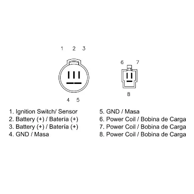 Regler alternatora DZE DZE02360 IC-G0VFJE