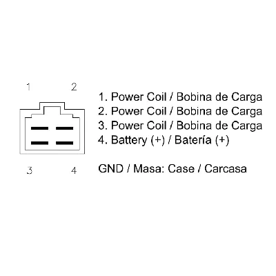 Regler alternatora DZE DZE02383 IC-G0VFJM