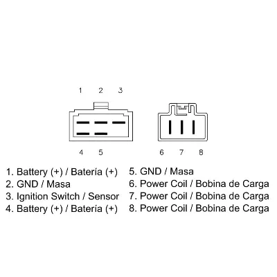 Regler alternatora DZE DZE02402 IC-G0VFKH