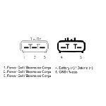 Regler alternatora DZE DZE02425 IC-G0VFJF
