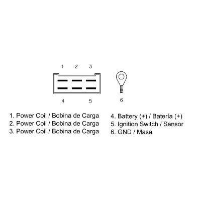 Regler alternatora DZE DZE02459 IC-G0VFJJ