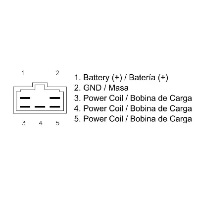 Regler alternatora DZE DZE02463 IC-G0VFL5