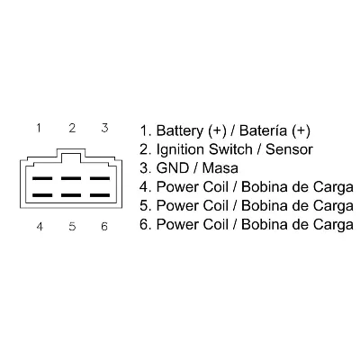 Regler alternatora DZE DZE02496 IC-G0VFLV