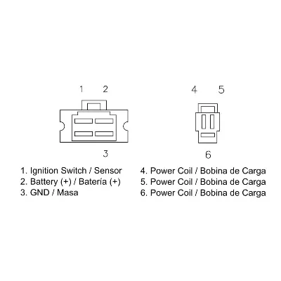 Regler alternatora DZE DZE02497 IC-G0VFKZ