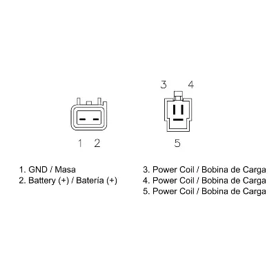 Regler alternatora DZE DZE02511 IC-G0VFM9