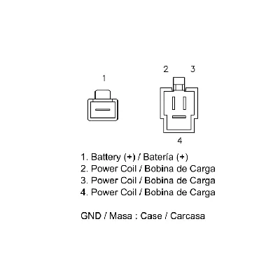 Regler alternatora DZE DZE02526 IC-G0VFMH