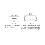 Regler alternatora DZE DZE02536 IC-G0VFLS