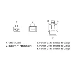 Regler alternatora DZE DZE02627 IC-G0VFMU