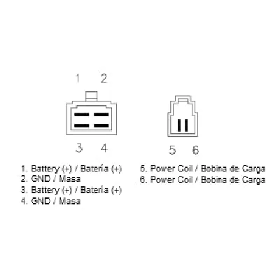 Regler alternatora DZE DZE02642 IC-G0VFMZ