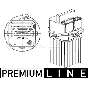 Regulator, ventilator kabine MAHLE ABR 21 000P IC-G0GSW6