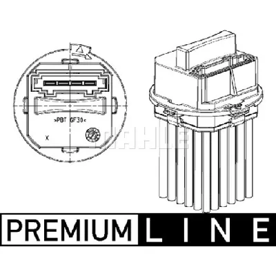 Regulator, ventilator kabine MAHLE ABR 21 000P IC-G0GSW6