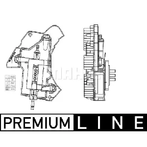 Regulator, ventilator kabine MAHLE ABR 24 000P IC-G0GSW8