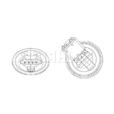 Regulator, ventilator kabine MAHLE ABR 39 000P IC-G0GSWI