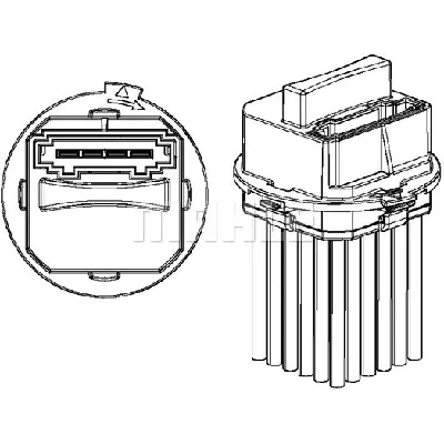 Regulator, ventilator kabine MAHLE ABR 40 000P IC-G0GSWK