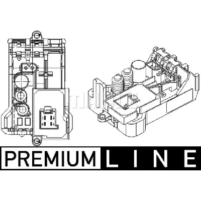 Regulator, ventilator kabine MAHLE ABR 8 000P IC-G08DDY