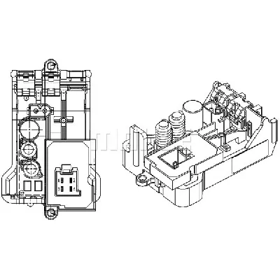 Regulator, ventilator kabine MAHLE ABR 8 000P IC-G08DDY