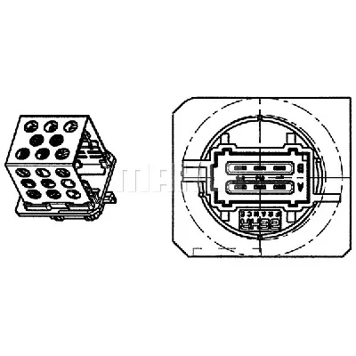 Regulator, ventilator kabine MAHLE ABR 92 000P IC-G0GSXC