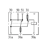 Rele akumulatora BOSCH 0 333 300 003 IC-D30713