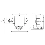 Rele, glavna struja BOSCH 0 332 002 256 IC-213510