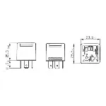 Rele, glavna struja BOSCH 0 332 019 457 IC-D657F0