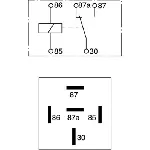 Rele, glavna struja BOSCH 0 332 209 150 IC-534471