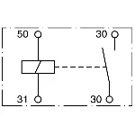Rele, glavna struja BOSCH 0 333 009 010 IC-208027