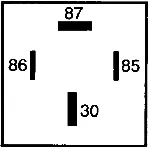 Rele, glavna struja HELLA 4RA003 437-091 IC-A3DBED Rele, glavna struja HELLA 4RA003 437-091 IC-A3DBED