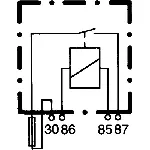 Rele, glavna struja HELLA 4RA003 530-051 IC-D6593B Rele, glavna struja HELLA 4RA003 530-051 IC-D6593B
