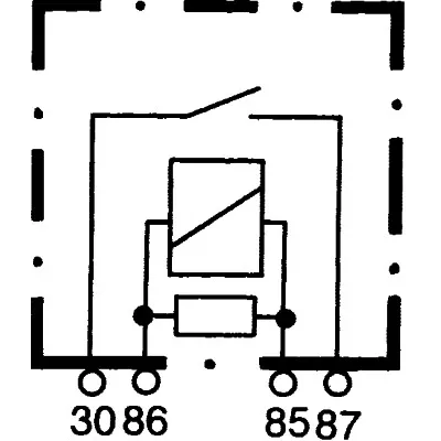 Rele, glavna struja HELLA 4RA007 793-031 IC-B512FB