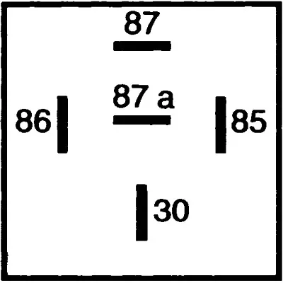 Rele, glavna struja HELLA 4RD007 903-001 IC-A3FDB4
