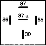 Rele, glavna struja HELLA 4RD007 903-011 IC-A7B4A4 Rele, glavna struja HELLA 4RD007 903-011 IC-A7B4A4