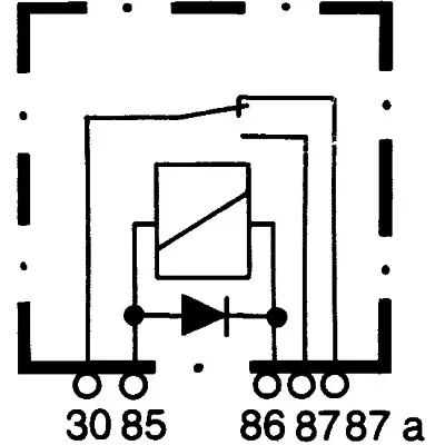 Rele, glavna struja HELLA 4RD007 903-021 IC-A7B4A5