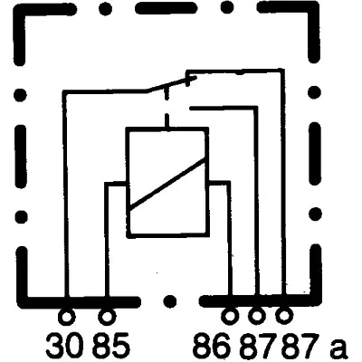 Rele, glavna struja HELLA 4RD933 332-237 IC-E1E409