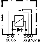 Rele, glavna struja HELLA 4RD965 400-027 IC-E1E40B