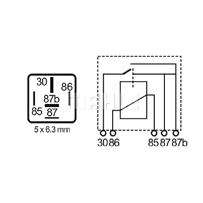 Rele, glavna struja MAHLE MR 14 IC-G0RLVT