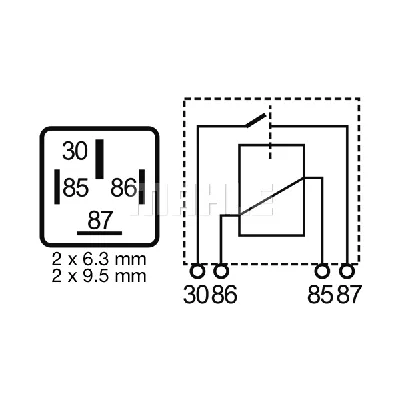 Rele, glavna struja MAHLE MR 26 IC-G0RLW8