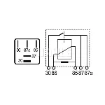 Rele, glavna struja MAHLE MR 3 IC-G0RLXH Rele, glavna struja MAHLE MR 3 IC-G0RLXH