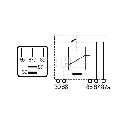 Rele, glavna struja MAHLE MR 3 IC-G0RLXH
