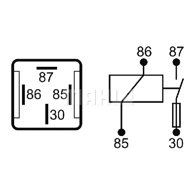 Rele, glavna struja MAHLE MR 50 IC-G0RLWY