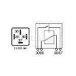Rele, glavna struja MAHLE MR 54 IC-G0RLUL Rele, glavna struja MAHLE MR 54 IC-G0RLUL