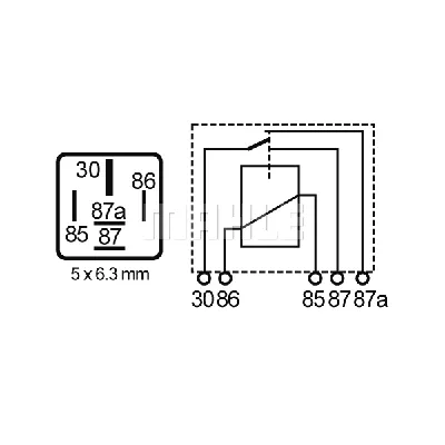 Rele, glavna struja MAHLE MR 64 IC-G0RLVH