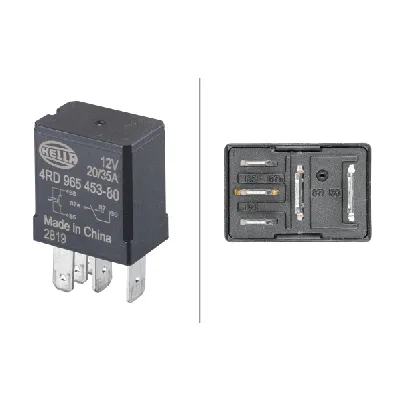 Rele, interval pranja-brisanja HELLA 4RD965 453-801 IC-G0OKRW