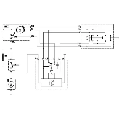 Rele, interval pranja-brisanja HELLA 5WG002 450-287 IC-E1E493
